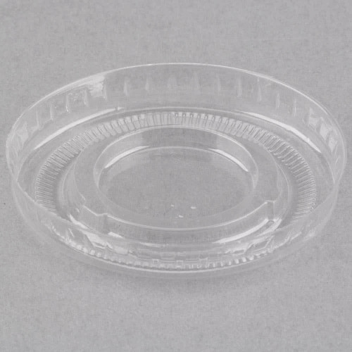 Souffle Cup / Portion Cup - 100/Pack-PET-Plastic Lid for 3.25 to 5.5 oz. 