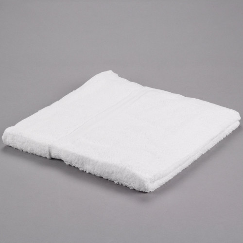 Bath Sheet 18 lb. - 12/Pack- 30" x 60" 100% Ring Spun Cotton -Hotel 