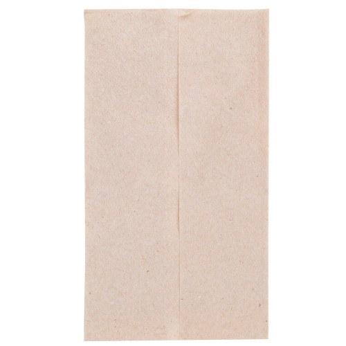 Tall-Fold 6" x 13" Dispenser Napkin - 500/Pack-Kraft Natural 