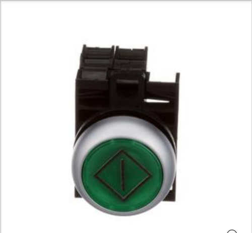 AUTOMATED EQUIPMENT SWITCH PUSH BUTTON LIGHTED (GREEN)