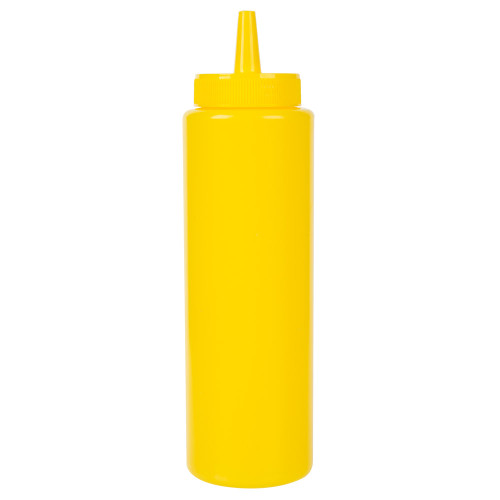 Squeeze Bottle - 6/Pack-8 oz. Yellow 