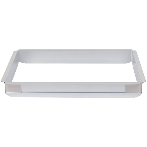 2" High Half-Size Aluminum Pan Extender