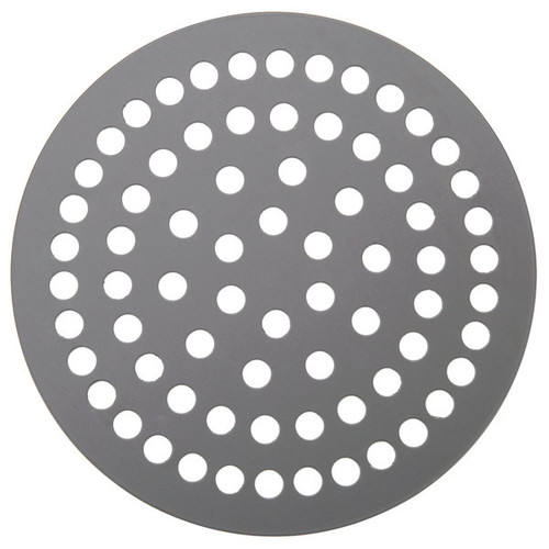 9" Super Perforated Pizza Disk - Hard Coat Anodized Aluminum-American Metalcraft 18909SPHC 