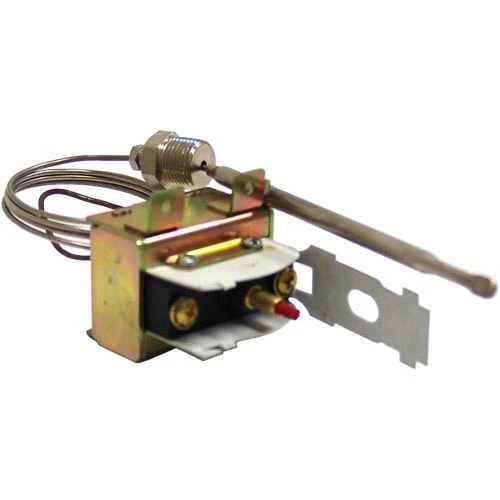 Ultrafryer 19A145-C Hi Limit Thermostat, Manual Reset & Others
Ultrafryer 19A145-C Genuine OEM Replacement Part

An Ultrafryer 19A145-C Hi Limit Thermostat helps protect foodservice equipment by shutting off heat if temperatures exceed safe operating limits.

    Real OEM switches and buttons are engineered to match your equipment's original specs, ensuring proper operation and safeguarding your kitchen from unexpected downtime.
    Fits Popular Models: B-E20-20-3-UC, B-E20-20-2-UCP, B-E20-18-2-UCP
    Product Type: Hi Limit Thermostat
    Reset Type: Manual

APW Wyott:
13801 ,13801-00 ,1380100 ,13805-00 ,1380500 ,APW13801 ,APW13801-00 ,AS-1380500
Hobart:
00-410705-00002 ,00-410705-00004 ,110705-2 ,110705-4 ,410705-00002 ,410705-00004 ,410705-2 ,410705-4
Ultra Serve:
RA19A145 ,RA19A193
Ultrafryer:
19A145 ,19A145-C ,19A193 ,ULTR19A145 ,ULTR19A193
Vulcan Hart:
00-410705-00002 ,00-410705-00004 ,110705-2 ,110705-4 ,410705-00002 ,410705-00004 ,410705-2 ,410705-4 ,VH00-410705-00002 ,VH00-410705-00004 ,VH110705-2 ,VH110705-4 ,VH410705-00002 ,VH410705-00004 ,VH410705-2 ,VH410705-4
Waste King:
103577

APW:
EF-15N,EF-30NT,HEF-15S,HEF-30T
Ultrafryer:
B-E17-14,B-E17-14-2-UCP,B-E17-14-3-UCP,B-E17-14-4-UC,B-E17-14-4-UCP,B-E17-14-5-UC,B-E17-14-5-UCP,B-E17-14-6-UC,B-E17-14-6-UCP,B-E20-18-2-UCP,B-E20-18-3-UC,B-E20-18-3-UCP,B-E20-18-4-UC,B-E20-18-4-UCP,B-E20-18-5-UC,B-E20-18-5-UCP,B-E20-18-6-UC,B-E20-18-6-UCP,B-E20-20-2-UCP,B-E20-20-3-UC,B-E20-20-3-UCP,B-E20-20-4-UC,B-E20-20-4-UCP,B-E20-20-5-UC,B-E20-20-5-UCP,B-E20-20-6-UC,B-E20-20-6-UCP,EUPH-14,EUPH-18,EUPH-20,EUS,F-E20-18,F-E20-18-H,PAR-2 SERIES,PAR-3 SERIES,UNI-TOP II
