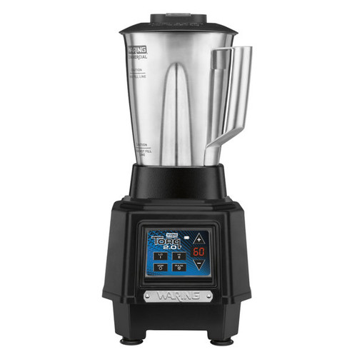 2 hp Torq 2.0 Blender with Electronic Touchpad Controls, Countdown Timer, and 48 oz. Stainless Steel Container-Waring TBB160S4 