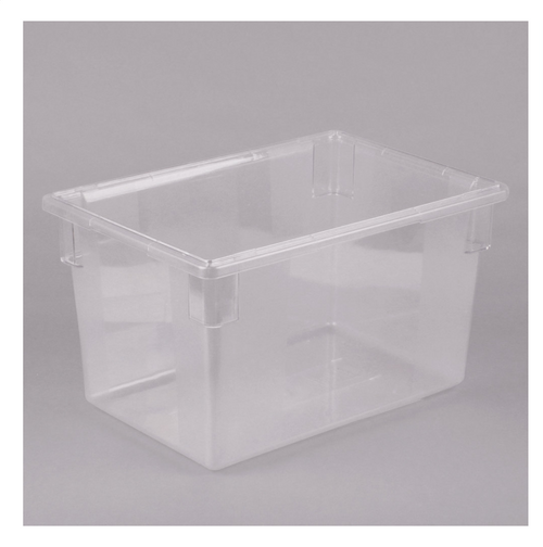 26" x 18" x 15" Clear Plastic Food Storage Box