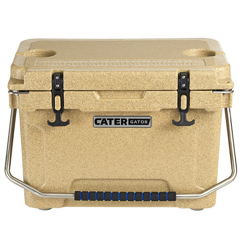 Rotomolded Extreme Outdoor Cooler / Ice Chest-Beige 20 Qt. 