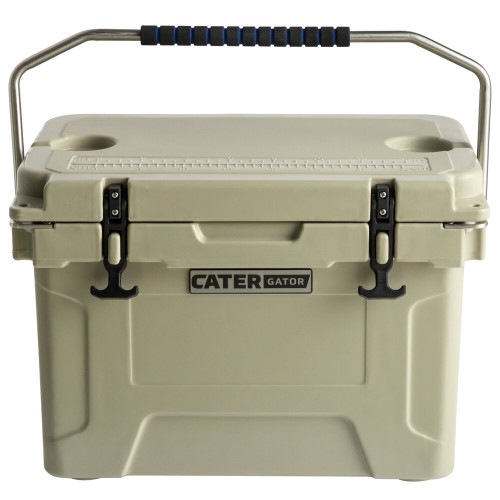 Rotomolded Extreme Outdoor Cooler / Ice Chest-Tan 20 Qt. 