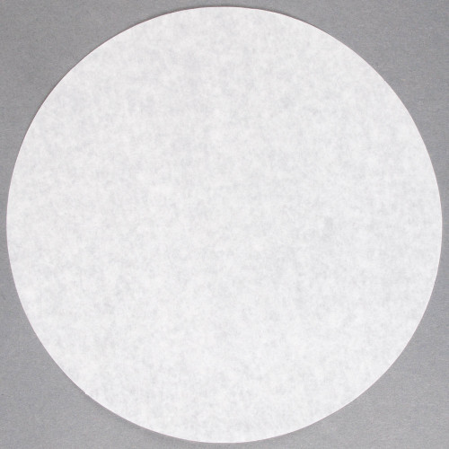 Round Dry Wax Parchment Pan Liner - 1000/Case-12"