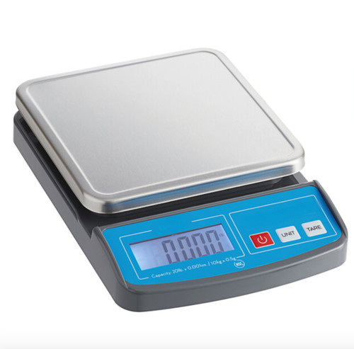 AvaWeigh PC60OS 60 lb. Digital Portion Control Scale with an