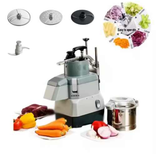 buy | shop | Combination, Food ,Processor ,with ,3 ,Qt. Stainless, Steel, Bowl, Continuous, Feed , 2 Discs - 1 hp
