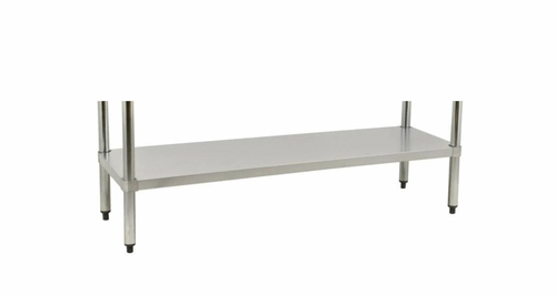 24" x 84" Stainless Steel Under-shelf for Standard Work Table