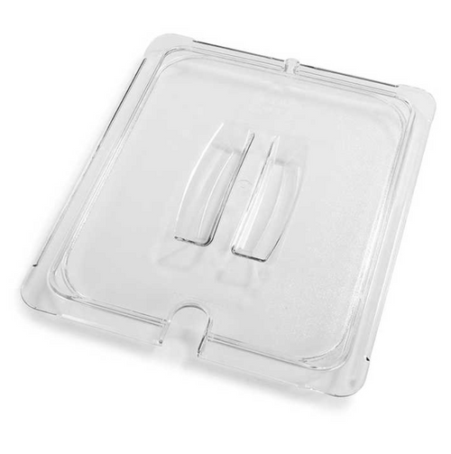 buy | shop | Polycarbonate, Notched, Food, Pan, Lid, with, Handle,1/6, Size, Clear, (59601), 59601, plpa7160cs
