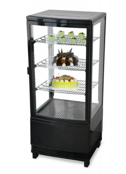 buy | shop | 17", Countertop, Four, Sided, Glass Refrigerated ,Showcase, 2.8 Cu. Ft,25826