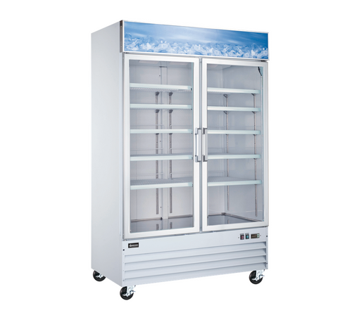 buy | shop |53", 2-Door ,Swing ,Glass, Merchandising, Freezer, - 45 Cu. Ft., -50075
