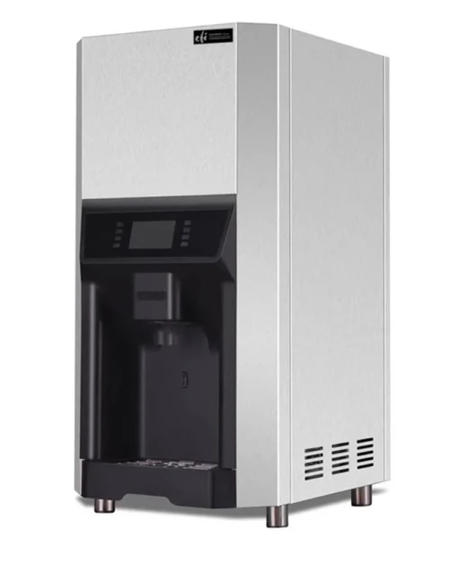 IM-220-ID-WATER
ICE & WATER DISPENSER
FEATURES
• 3 OPTIONS : ICE, WATER, ICE &WATER
• 3 OPERATION: LED TOUCH BUTTONS, MECHANICAL
BUTTONS, INFRARED INDUCTION
• 3 OPTIONAL CUP SIZE: SMALL, MEDIUM, LARGE
(VOLUME CAN BE CUSTOMIZED)
• RESIN FRONT PANEL WITH 304 STAINLESS STEEL BODY
LOOKS LUXURY
• SEALED REFRIGERATION SYSTEM TO AVOID EXTERNAL
POLLUTION
• VISIBLE ICE STORAGE CAPACITY
• AUTOMATIC CLEANING SYSTEM
• UV STERILIZATION
• INDEPENDENT CLEANING AGENT INJECTION PORT
FOR EASY FOR CLEANING
• TWO DRAINAGE METHODS - BY BACK DRAIN PIPE OR
BOOM WATER PAN
• REMOVABLE AIR FILTER , WATER PAN & SPOUTS FOR
EASY CLEANING AND MAINTAINING