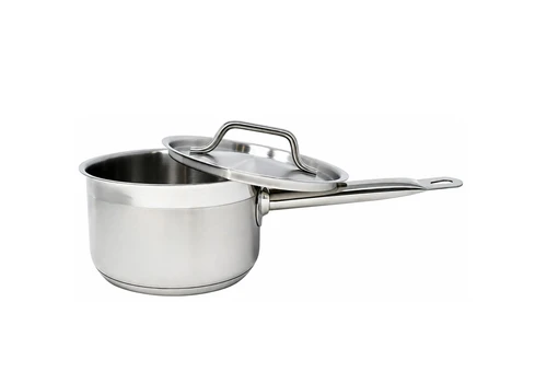 A staple in any commercial kitchen, this 2 qt. sauce pan is superior in performance at an affordable price point. From preparing soups to custards and sauces, this sauce pan maximizes efficiency in your high-volume kitchen!