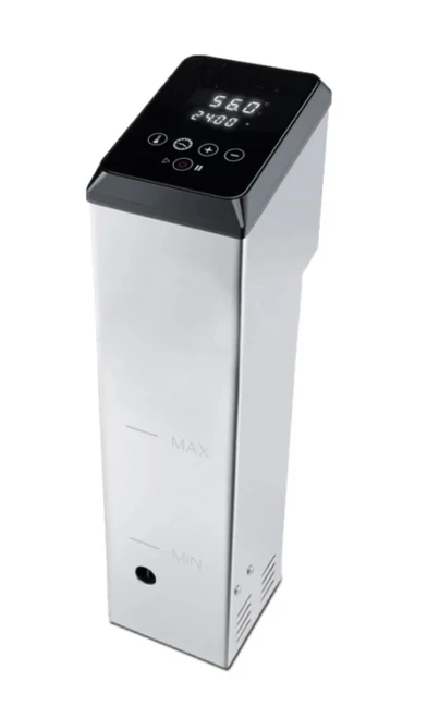 This immersion circulator head is a stellar starting point for those new to sous vide cooking. Not only is it easy to operate, it offers the accuracy and temperature range you need for reliable sous vide results. Recommended for culinary students learning about sous vide cooking, this Creative Series immersion circulator is perfect for educational purposes. Plus, it even includes the Guide to Sous Vide Cooking to help you get started! Whether you're cooking chicken for tomorrow or prepping spiced carrots for the weekend, you are sure to get great use out of this light-duty sous vide immersion circulator head.