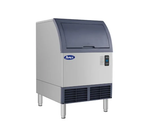 
YRU0280A-161 – 280 lb Ice Machine

Standard Features 

    Up to 280 lb production ice machine (per 24 hrs) 
    Built-in storage capacity of 88 lb 
    Durable stainless steel exterior 
    Slanted blue plastic bin door 
    Ice scoop included 
    Height includes leg levelers 
    Air cooled condenser 
    For freestanding or built-in applications 
    Requires use of a drain 
    NSF and ETL listed 
    Removable air filter 
    Power switch accessible without panel removal 
    Ice dimension: 3/8’’x 7/8’’ x 7/8’’ 
    Includes 3M water filter system standard 
    NEMA 5-15 plug standard 

