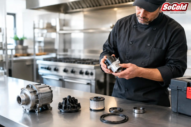 Kitchen Downtime Reduction Parts Example for Operators