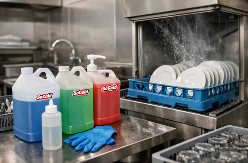 Restaurant Dishwashing Machine Chemicals