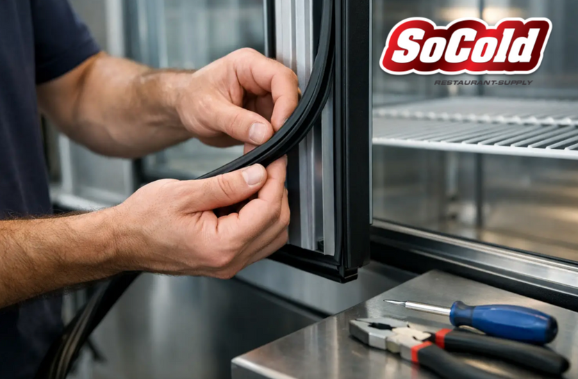 Commercial Refrigerator Door Gasket Replacement