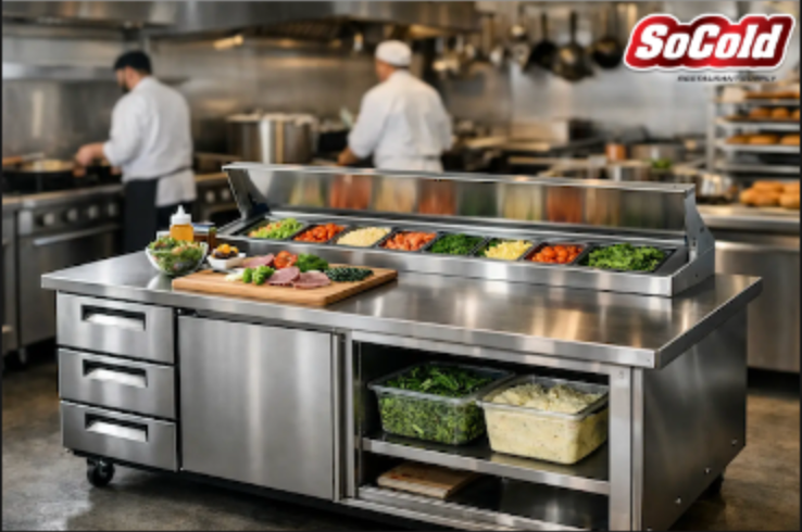 Commercial Prep Table Review for Busy Kitchens