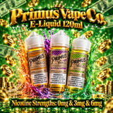 Primus Vape Co. E-Liquid 120ml