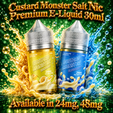 Custard Monster Salt Nic Premium E-Liquid 30ml
