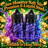 Jam Monster Salt Nic Premium E-Liquid 30ml