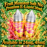 Fruit Monster Salt Nic Premium E-Liquid 30ml