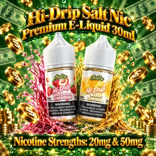 Hi-Drip Salt Nic Premium E-Liquid 30ml