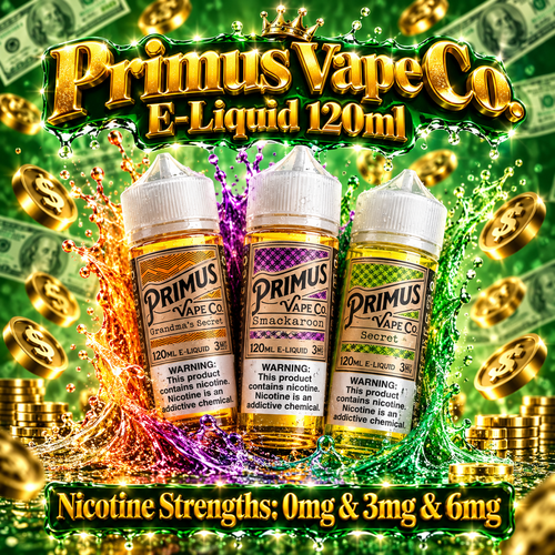 Primus Vape Co. E-Liquid 120ml