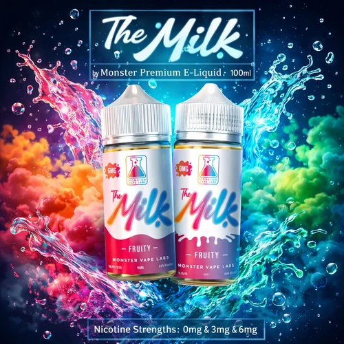 The Milk by Monster Premium E-Liquid 100ml