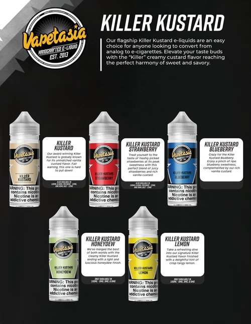 Vapetasia E-Liquid 100ml