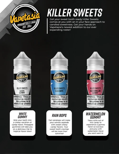 Vapetasia E-Liquid 100ml