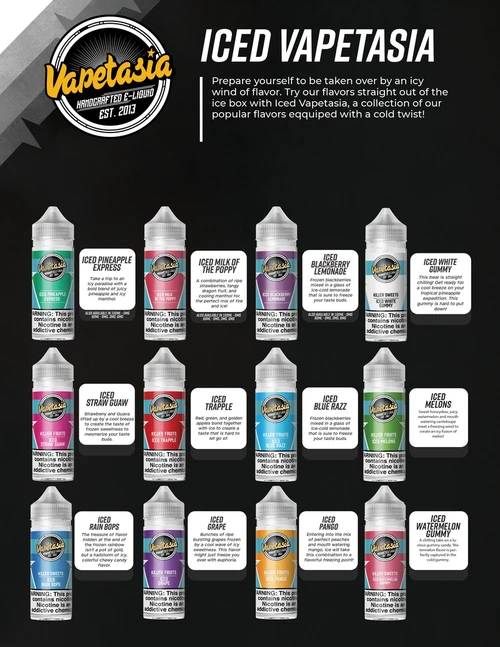 Vapetasia E-Liquid 100ml