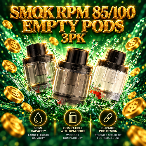 Smok RPM 85/100 Empty Pods 3pk
