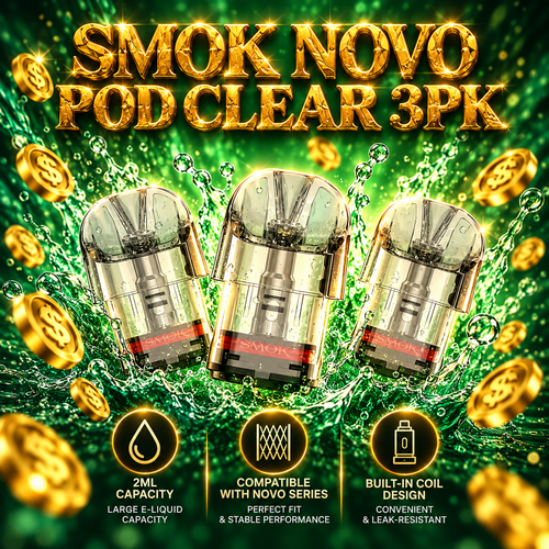 Smok Novo Pod CLEAR 3pk