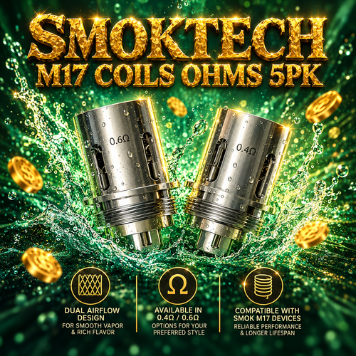 Smoktech M17 Coils ohms 5pk