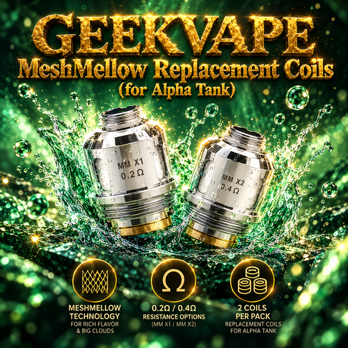 GeekVape MeshMellow Replacement Coils (for Alpha Tank)