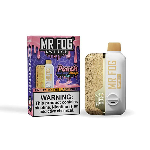 Peach Blue Razz Mango Ice - Mr Fog Switch 15K