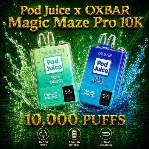Pod Juice x OXBAR Magic Maze Pro 10K