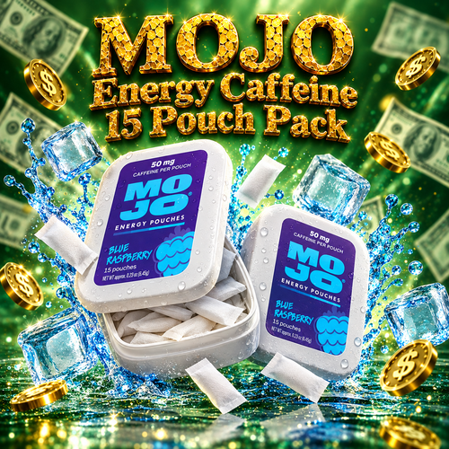 MOJO Energy Caffeine 15 Pouch Pack