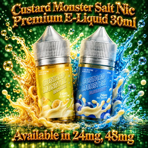 Custard Monster Salt Nic Premium E-Liquid 30ml