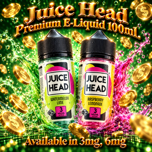 Juice Head Premium E-Liquid 100ml