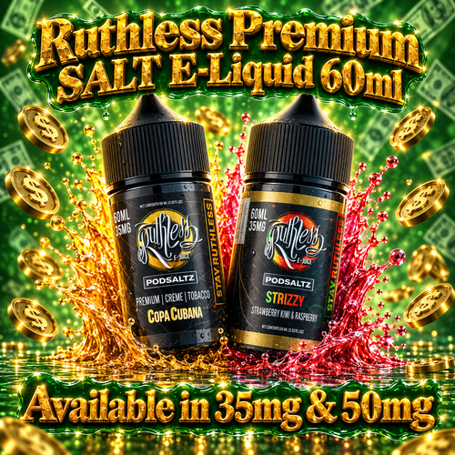 Ruthless Premium SALT E-Liquid 60ml