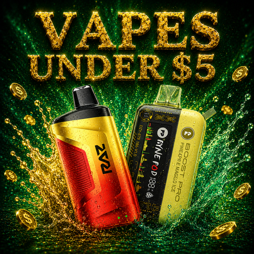 Under $5 Disposable Vapes