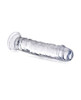 Jock C-thru 7" Slim Dildo - Clear