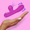 10X Mini Suction Rabbit Vibrator - Purple